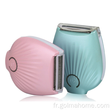 Rasoir électrique pour femme Hommes Rasoir Tableur Body Hair Dépitair les jambes et les aisselles rechargeables sans douleur Facile à utiliser Shaver